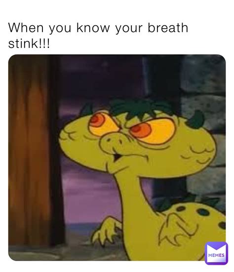 stink breath meme